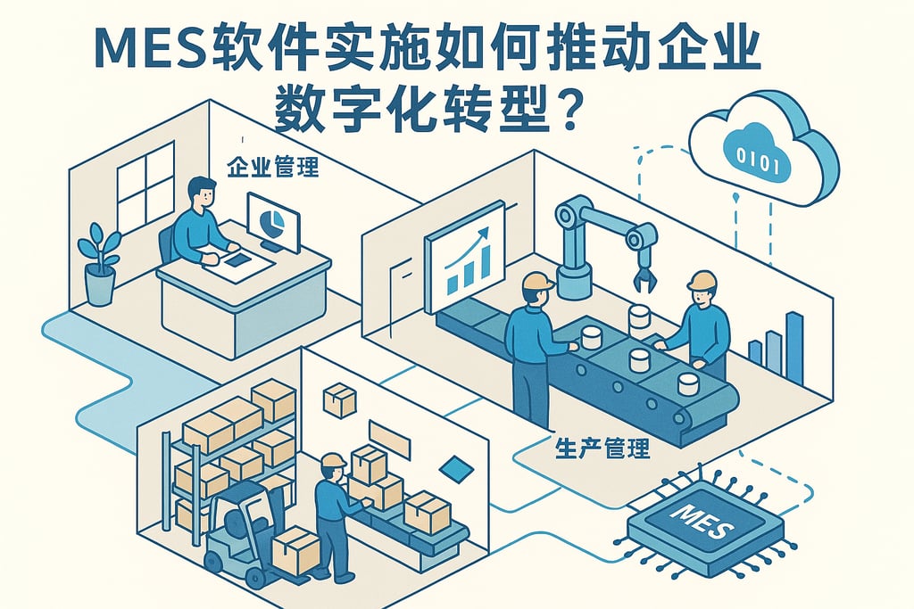 MES 软件实施如何推动企业数字化转型？